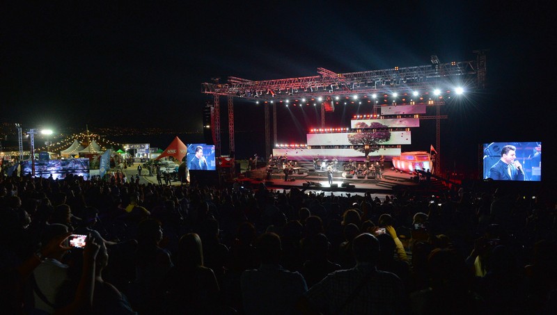 Melhem Zein at Amchit International Festival 